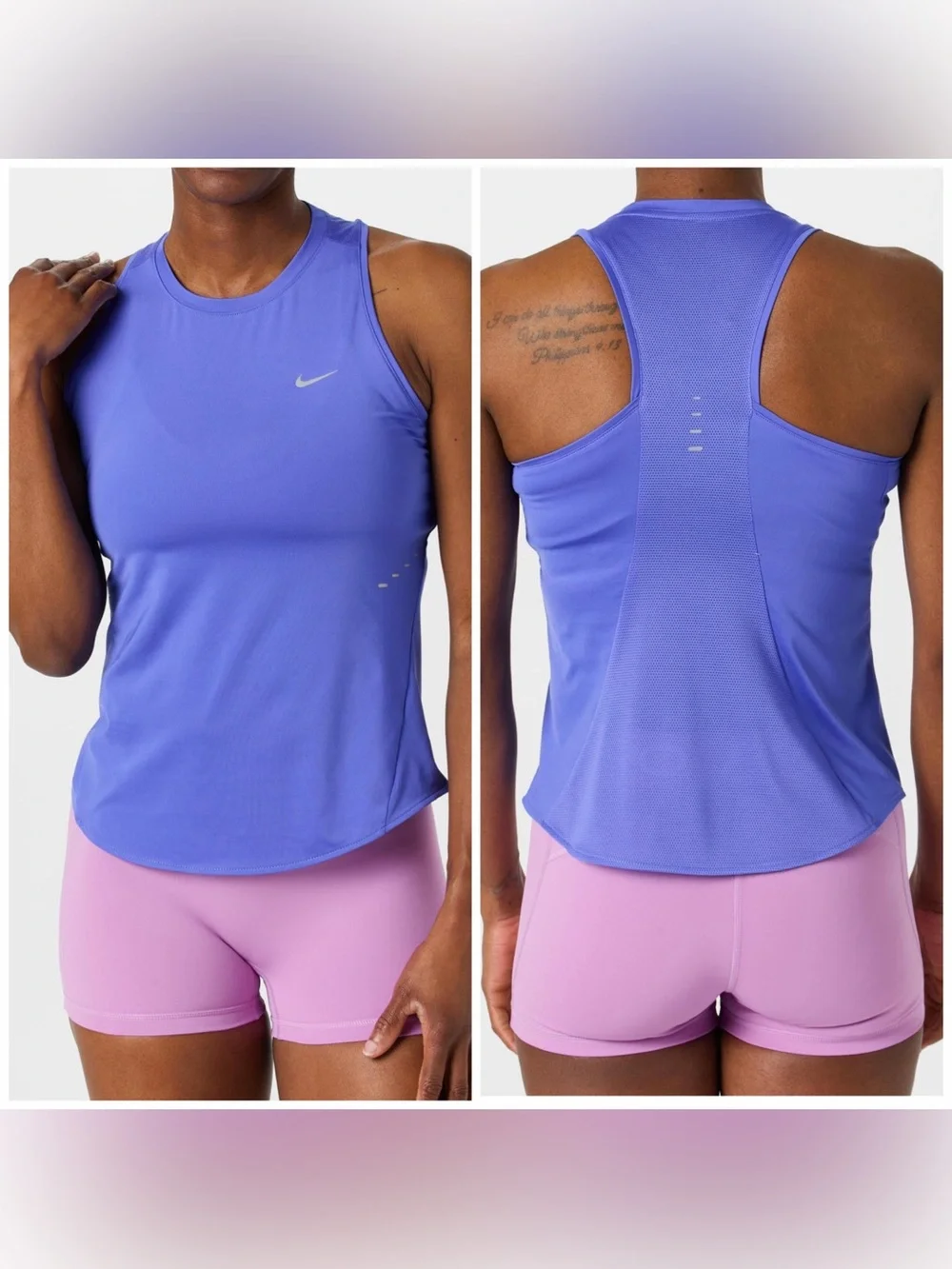 Nike Women's Swift Dri-FIT Tank Sapphire Size XL